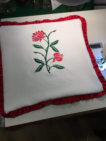 floral embroidery services