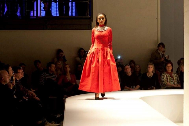dressmaking and design for the catwalk